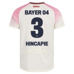Nogometni Dresovi Bayer 04 Leverkusen Piero Hincapie 3 Gostujući 2025-26 Kratkih Rukava